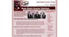 Desktop Screenshot of bootsstarkegoacher.co.uk